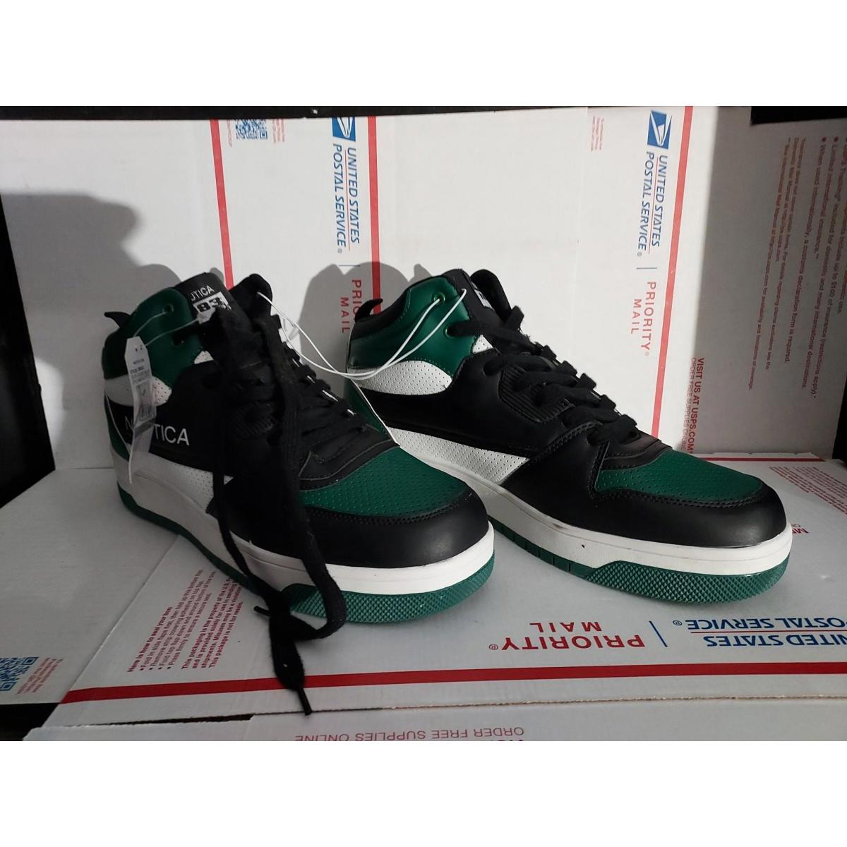 Nautica Men's Fashion Sneakers Clifftop Evergreen/Black Mens Sz 13 Shoes #00r